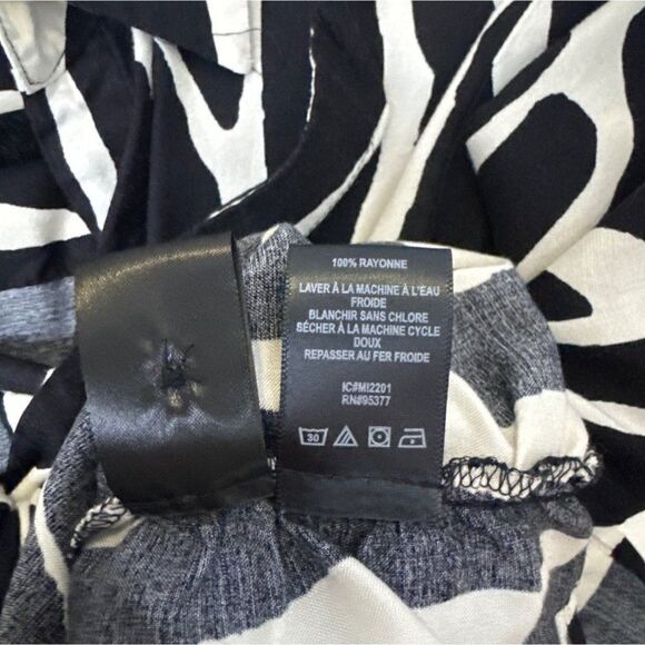 Sanctuary Girlfried Tie Front Botton-UP Shirt Size Medium - Picture 8 of 10